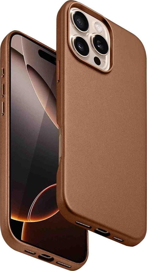 iPhone 16 Pro Uyumlu Fuchsia Dividing Manyetik Şarj Özellikli Kapak