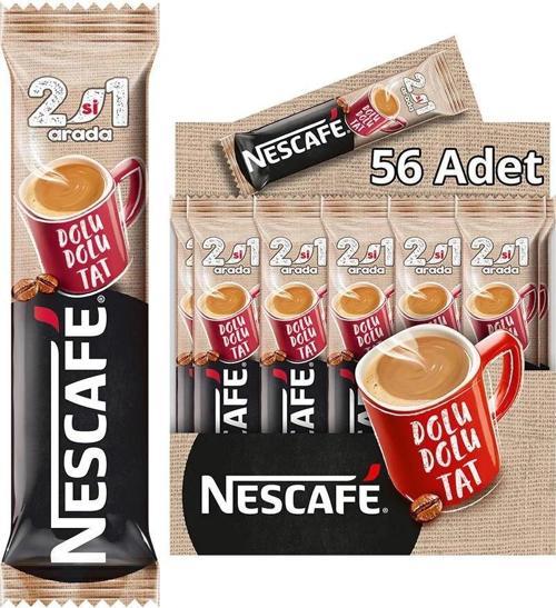 2'si 1 Arada Kahve 56 lı 4 Paket