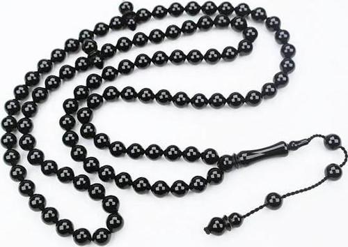 Oltu Taşı Küre Model 99 luk Namaz Tespih
