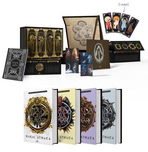 Medusa'nın Ölü Kumları Serisi - Hediyeli Mıknatıslı Kutu