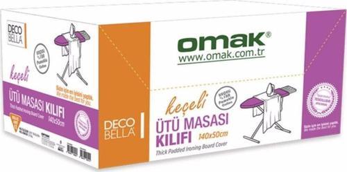 2 Adet Omak Keçeli Ütü Masası Kılıfı 140x50 cm