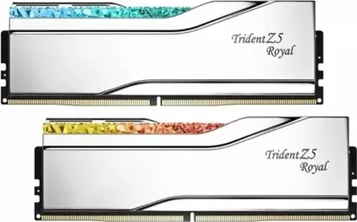 GSKILL Trident Z5 Royal Silver RGB DDR5-6400Mhz CL32 96GB (2x48GB) DUAL (32-39-39-102) 1.35V