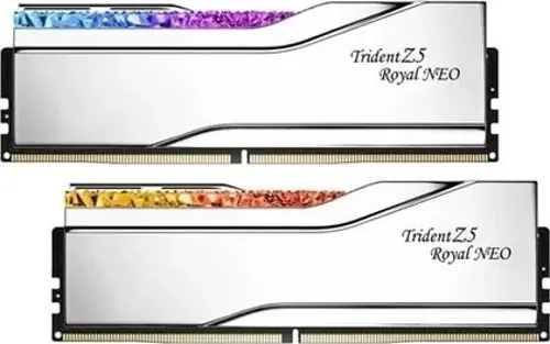 GSKILL TZ5 Royal Neo Silver RGB DDR5-8000Mhz CL40 48GB (2x24GB) DUAL (40-48-48-128) 1.40V AMD EXPO
