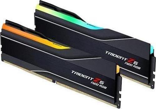GSKILL TZ5 Neo RGB Siyah DDR5-6000Mhz CL28 96GB (2x48GB) DUAL (28-36-36-96) 1.40V AMD EXPO Teknoloj