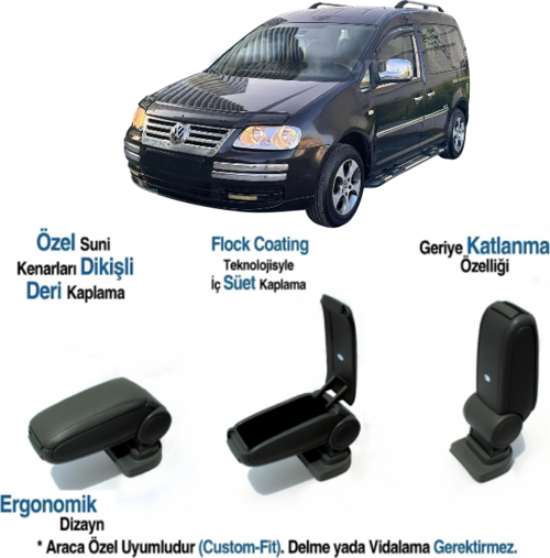  CADDY ARACA ÖZEL KOL DAYAMA VİDASIZ KOLÇAK 2003 2004 2005 2006 2007 2008 2009 2010 2011 2012 2013 2014 2015 KOLÇAK GMX