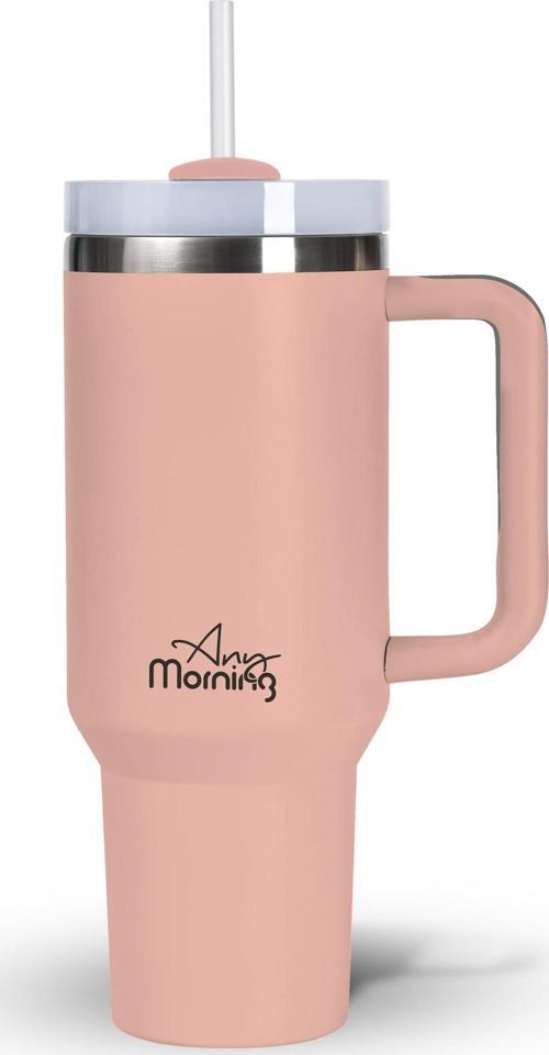 Vaha 1200 ml Termos Mug, 3 Kademeli Çevirmeli  Kapak, Açık Somon SI2440217
