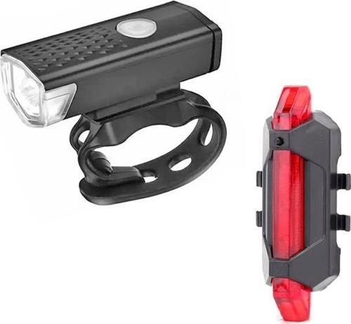 FAR STOP SETİ USB ŞARJLI DT-2215 ÖN-ARKA SET