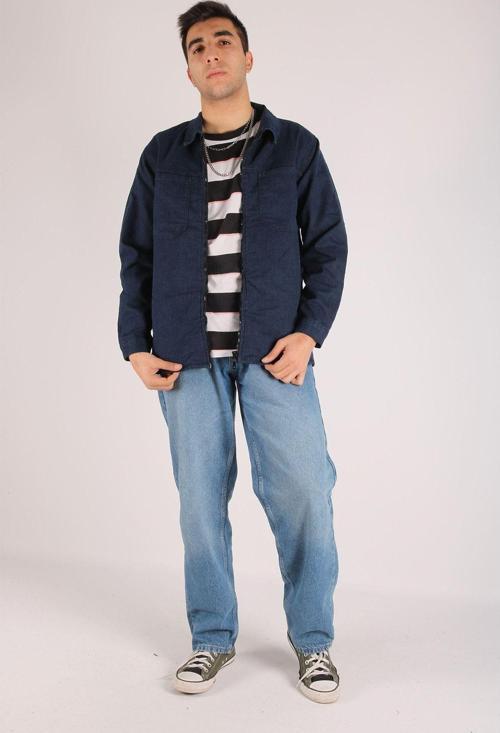 Erkek Oversize Lacivert Ceket