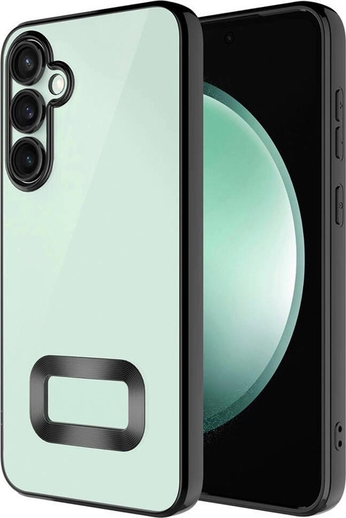 Galaxy A35 Kılıf Kamera Korumalı Logo Gösteren Zore Omega Kapak
