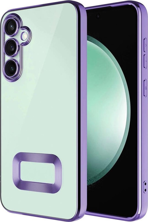 Galaxy A35 Kılıf Kamera Korumalı Logo Gösteren Zore Omega Kapak