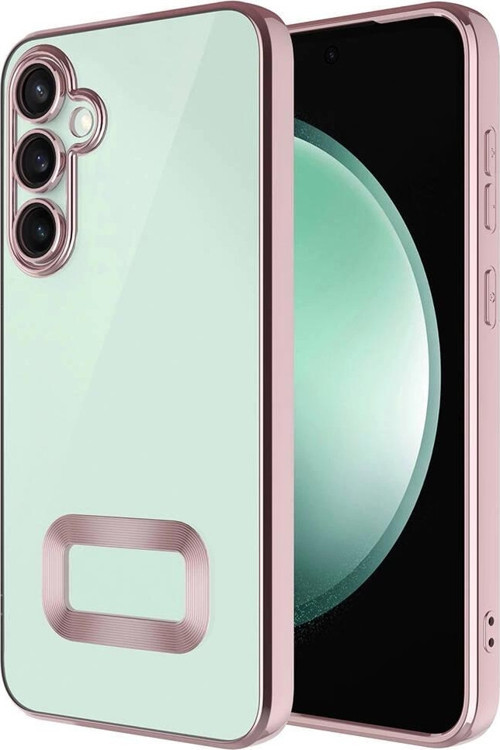 Galaxy A35 Kılıf Kamera Korumalı Logo Gösteren Zore Omega Kapak