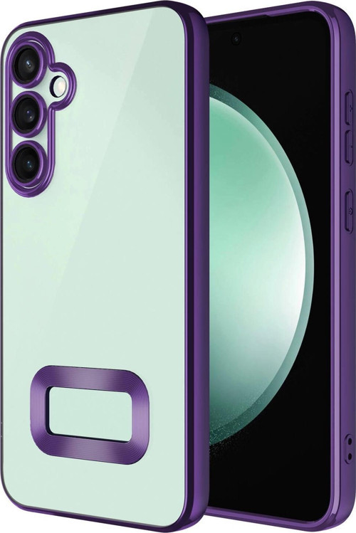 Galaxy A35 Kılıf Kamera Korumalı Logo Gösteren Zore Omega Kapak