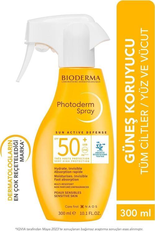 Photoderm Spray SPF 50+ 300 ml Özel Fiyat 1479 tl