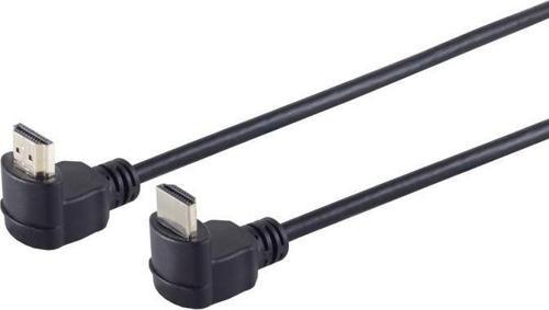 4K, altın kaplama, 2x açılı HDMI Kablo 1,5 Metre