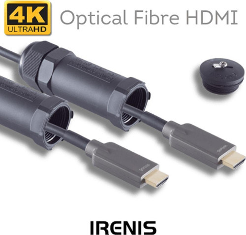 Zırhlı HDMI 4K Hibrit Kablo, 7,50 Metre