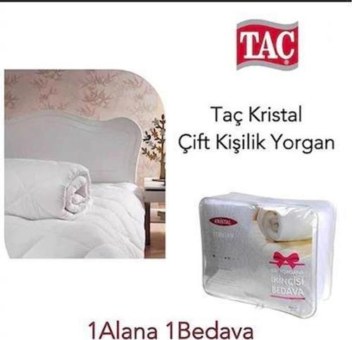 1 Alana 1 Bedava Çift Kişilik Microfiber Yorgan