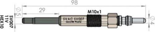 Isıtma Bujisi Sv007 Transporter 1.9 2.5tdı 03-06