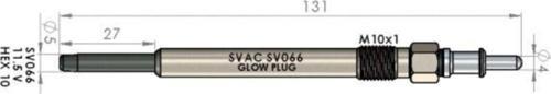 Isıtma Bujisi Sv066 Sprınter Vıto W203