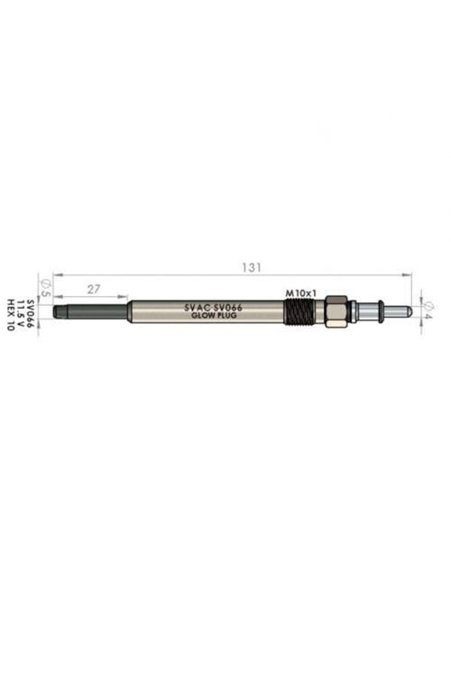 Isıtma Bujisi Sv066 Sprınter Vıto W203