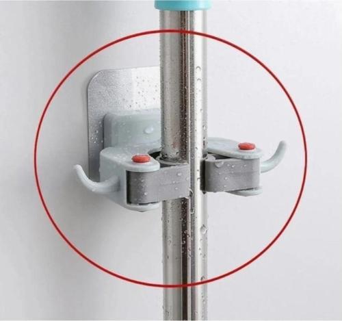 Tekli Mop Asma Aparatı (Askılı Aparat) 1 Askılı Duvara Monte