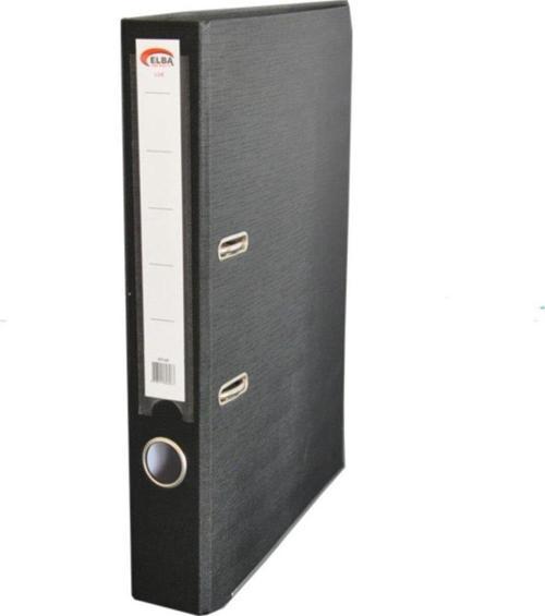 Büro Klasör Dar Plastik Siyah (25 Li Paket)