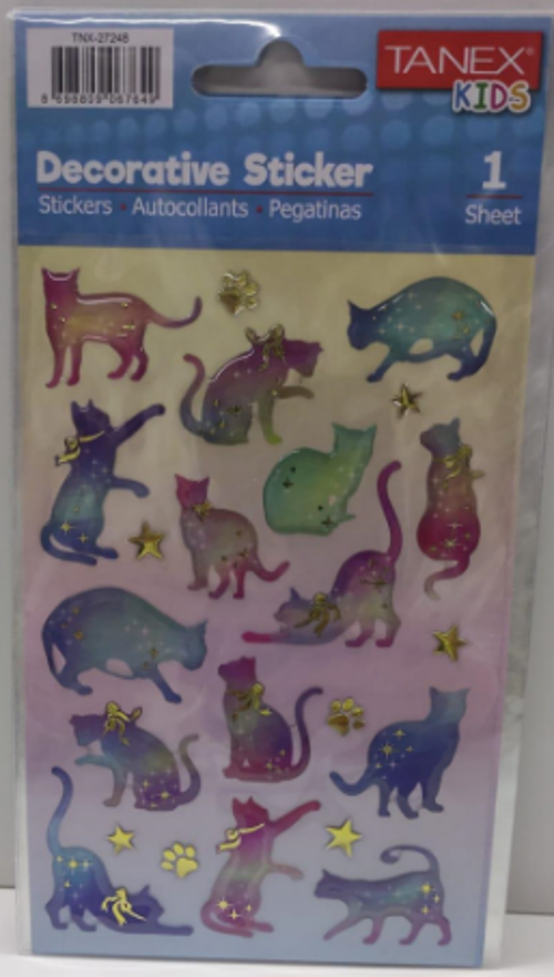 Puffy Astralog Kediler Serisi Stickers Tnx-27248