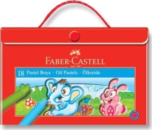 Faber-Castell Pastel Boya Çantalı Köşeli 18 Renk 5281 125119
