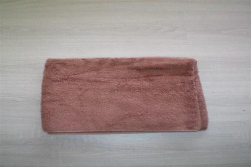 Plaş  Havlusu Doğal Bambu 70 x 140 Mürdüm