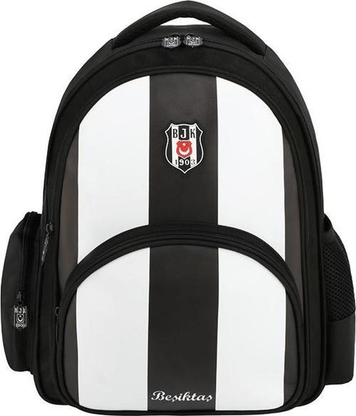 Me Çanta Okul Sırt Çantası Beşiktaş Çubuklu Suni Deri 25356