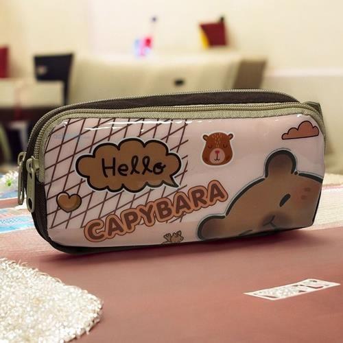 Kalem Çantası Çift Gözlü Capybara Mb-6478