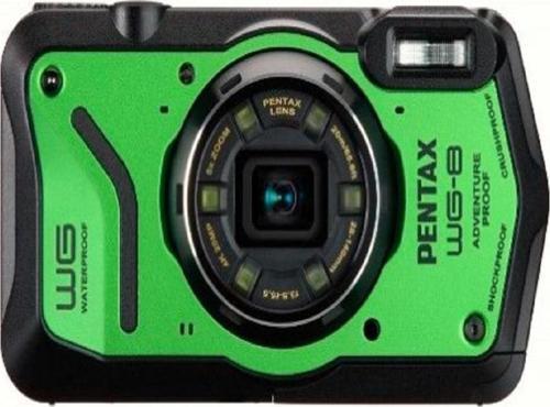 PENTAX WG-8 Dijital Outdoor Fotoğraf Makinesi (Yeşil)