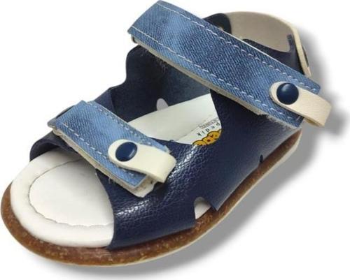 Şirinbebe 1710-20 Çift Cırt Tokalı Erkek Çocuk Sandalet Lacivert Mavi 18-20