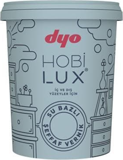 HOBİLUX ŞEFFAF VERNİK MAT 0.9 LT