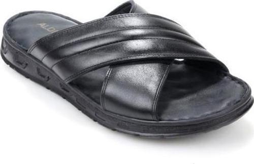 Papuçcity Aldmr 800 Ortopedik Erkek Masaj Tabanlı Hakiki Deri Terlik