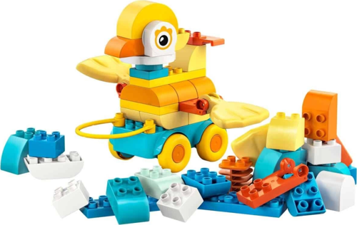 Nessiworld LEGO DUPLO Kasabası 3’ü 1 Arada Tekerlekli Hayvanlar 10448