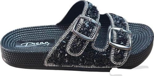 PIENN 20057 001 SİYAH TAŞLI ANATOMİK CASUAL TERLİK