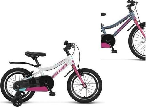 1674 MOTION KIZ ÇOCUK BİSİKLETİ V 16 JANT ANTRASİT PEMBE