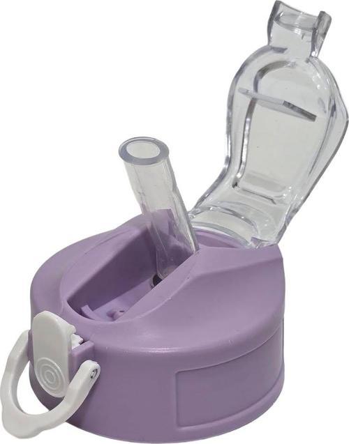 Otomatik Pipetli Su Matarası Yedek Kapağı 57mm Lila