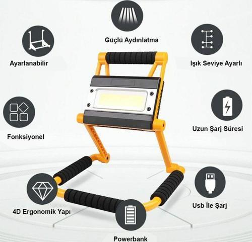 1300 Lümen Güçlü Aydınlatma Watton Wt-328