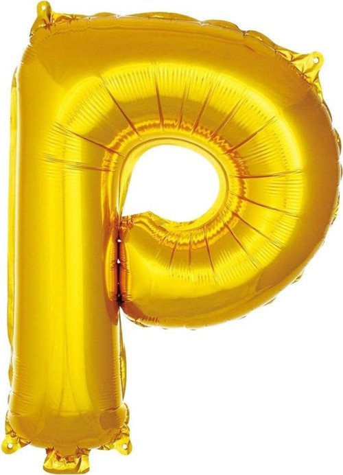 İkm Balon P- Harf 34 İnc Gold Renk Balon 76 Cm