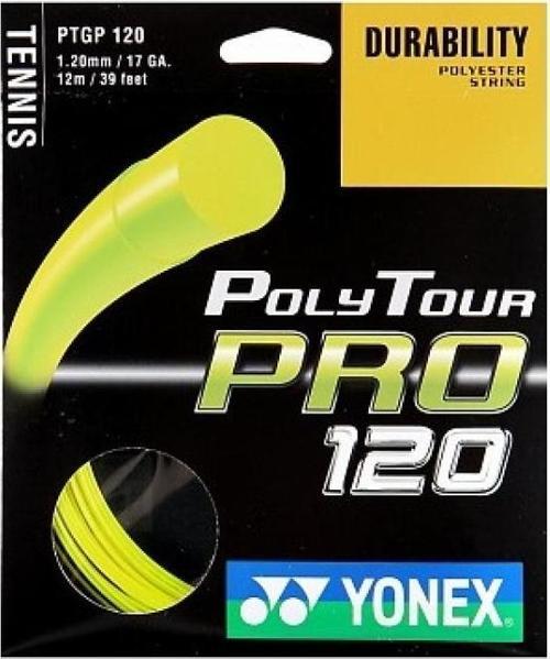 POLY TOUR PRO 120 (12m) TENİS KORDAJI - SARI