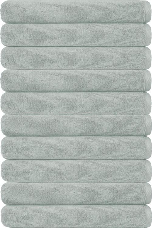 10 lu Otel Banyo Havlusu Pamuklu 70X145 Cm Renkli 16/1 Avs 440 Gr