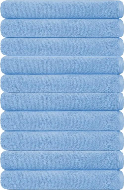 10 lu Otel Banyo Havlusu Pamuklu 90X150 Cm Renkli 16/1 Avs 580 Gr