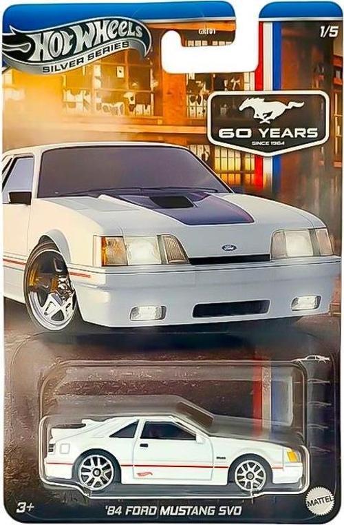 Hot Wheels Silver Serisi 84 Ford Mustang SVO JBY50