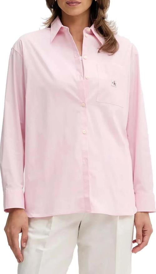 Calvin Klein POPLIN RELAXED SHIRT Kadın Pembe Gömlek LV047C143G-W0S