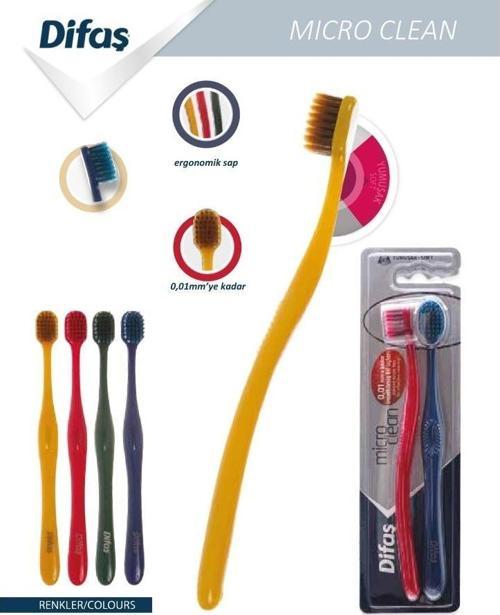 2 li Diş Fırçası Micro Clean Yumuşak ( Soft )