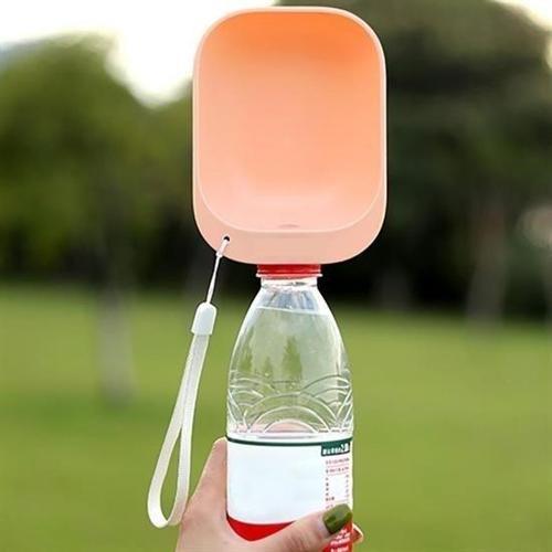 Büro Ev Evcil Hayvanı için Taşınır Plastik Pet Su Şişe Bağlantılı Kap