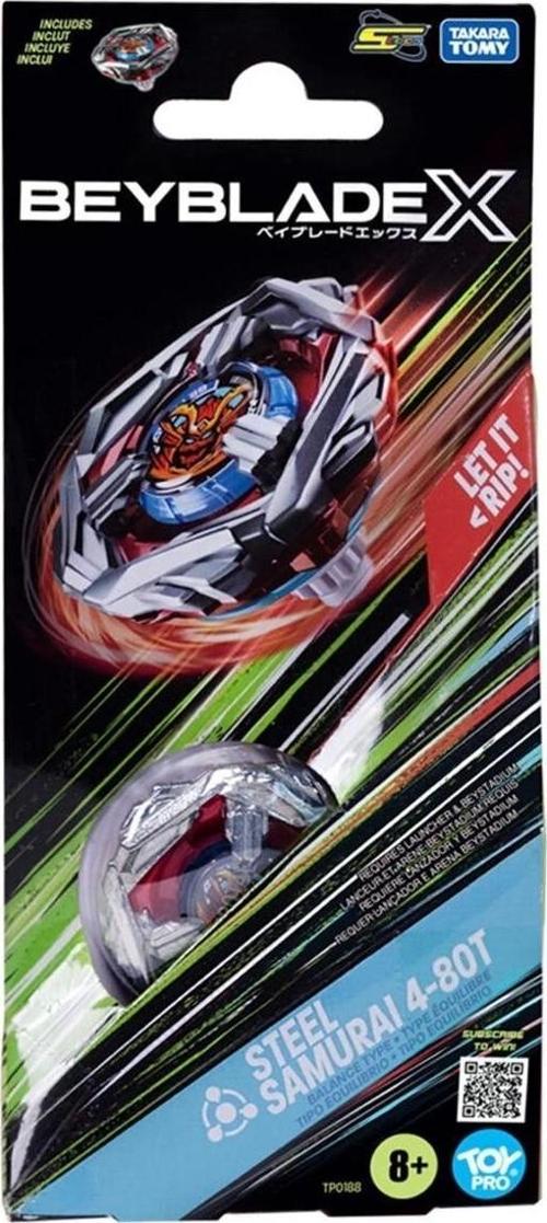 BEY11000 Beyblade Top Steel Samurai 4-80T