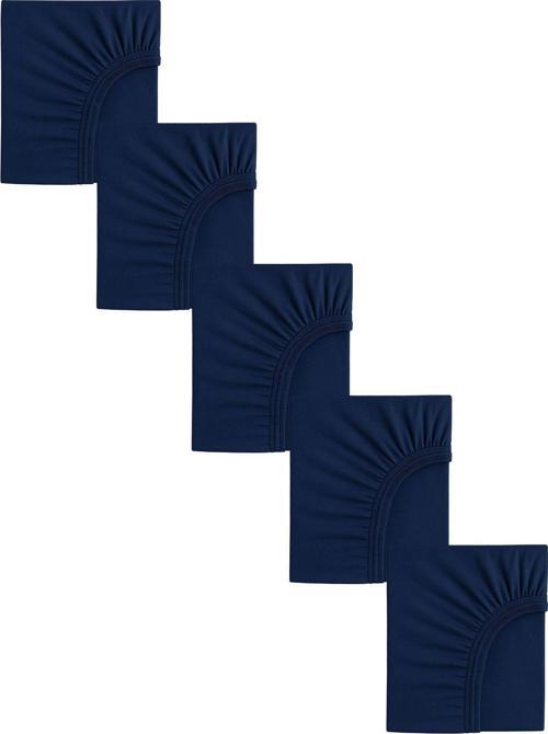 5 Adet 50 x 90 + 10 cm Anne Yanı Lastikli Penye Kumaş Bebek Çarşafı