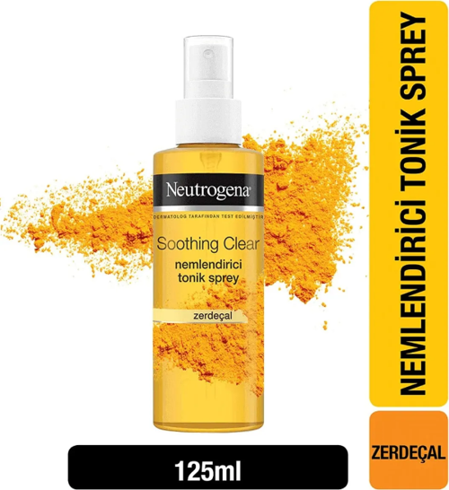 Shoothing Clear Nemlendirici Tonik Sprey 125 Ml Zerdeçal